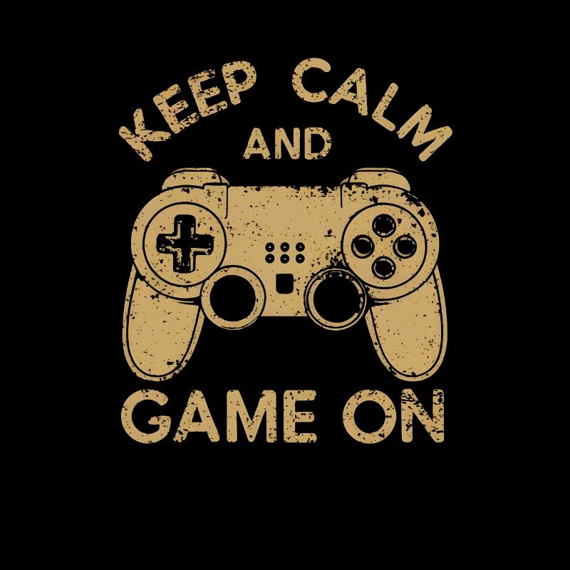 Keep calm and game on Game controller