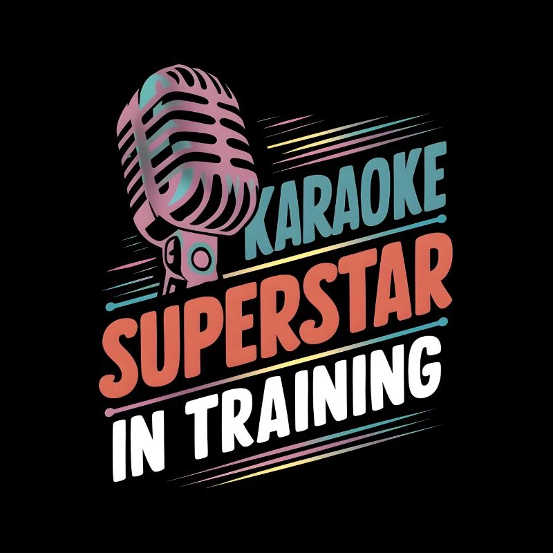 Karaoke-Superstar im Training