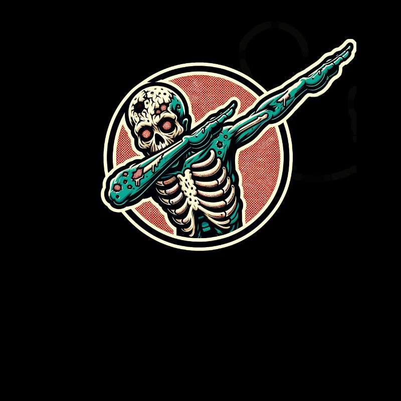 Dabbender Zombie Lustiges Dabbing Design
