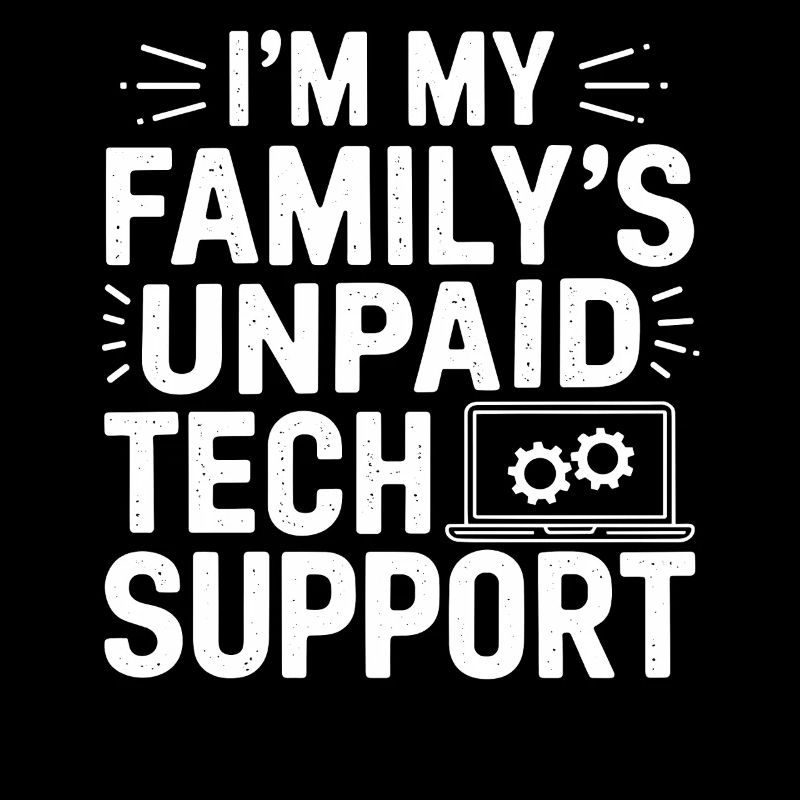 Administrator Support Nerd Computer Tech