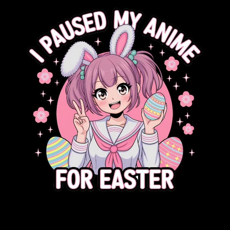 J’ai mis mon anime en pause pour Pâques