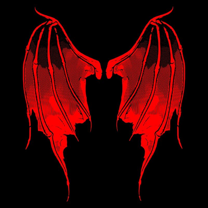 2reborn Devilwings Devil Wings Teufel rot