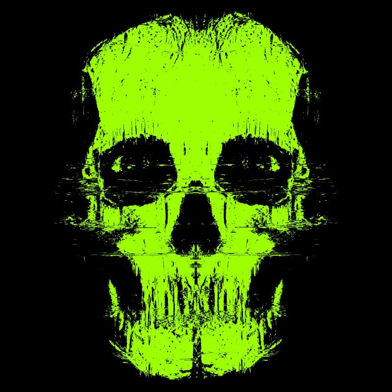 Psycho Glitch Skull