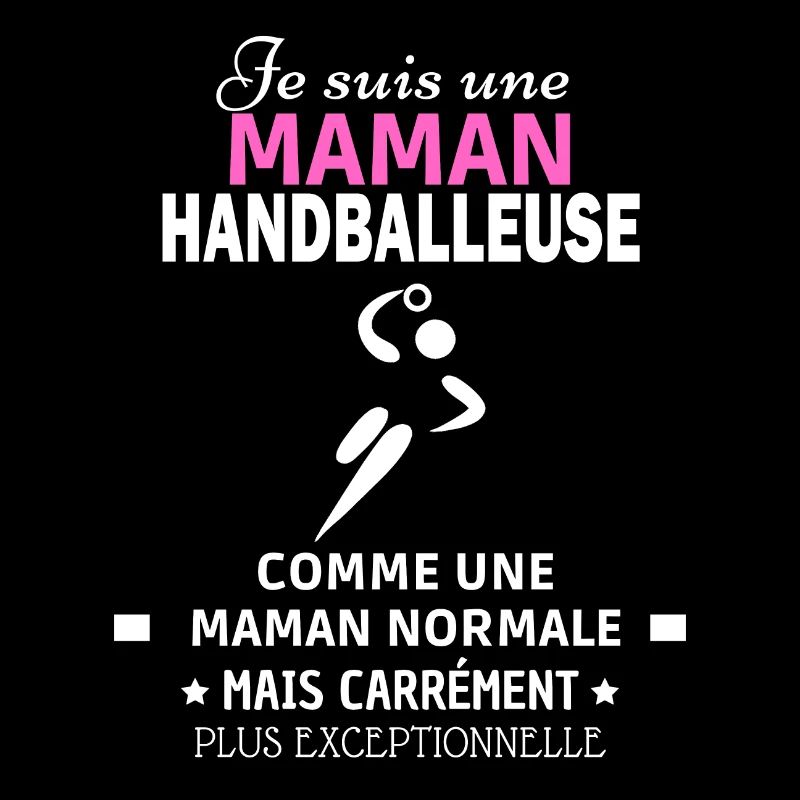 Je suis une maman handballeuse