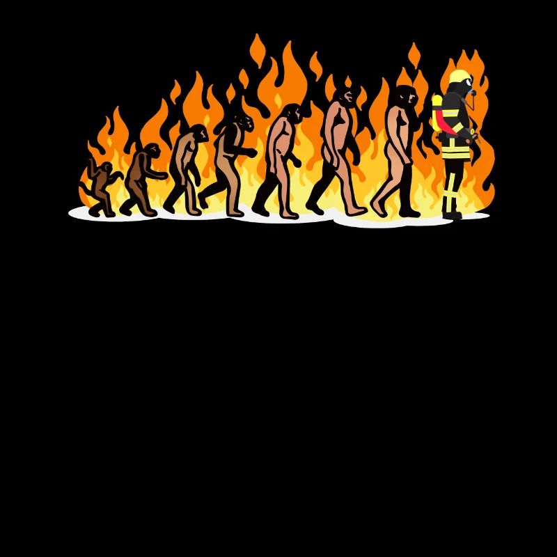 EVOLUTION Feuerwehr Feuerwehrmann Fire Geschenke