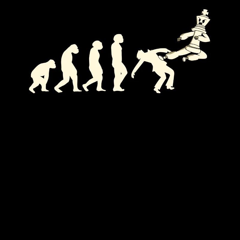 Joueur d’échecs Jeu d’échecs Évolution de l’échiquier