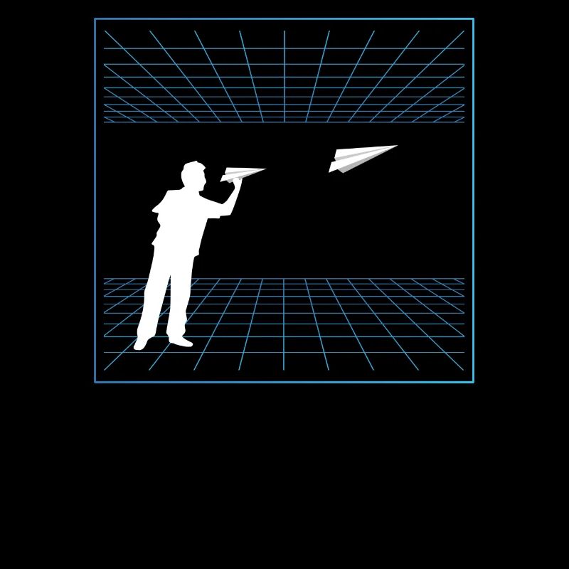 Paper Airplane Pilot Math Teacher Engineer