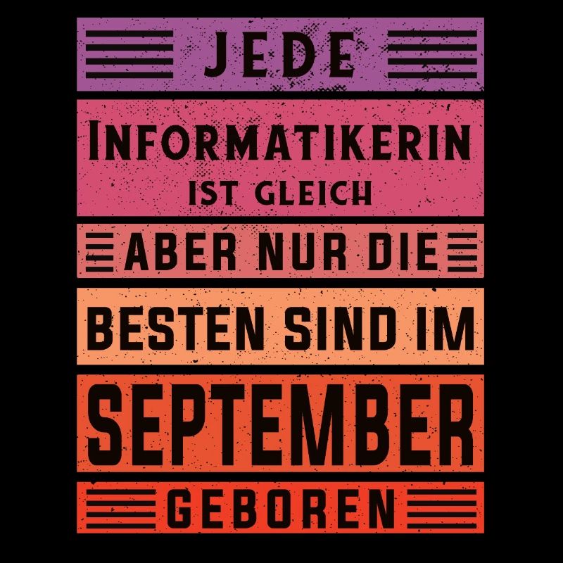 Programmierer Geburtstag September geboren