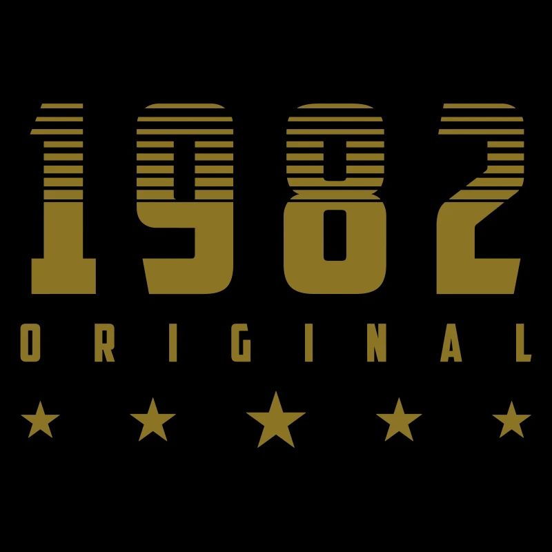 Original 1982 Année de naissance | | changeable de couleur
