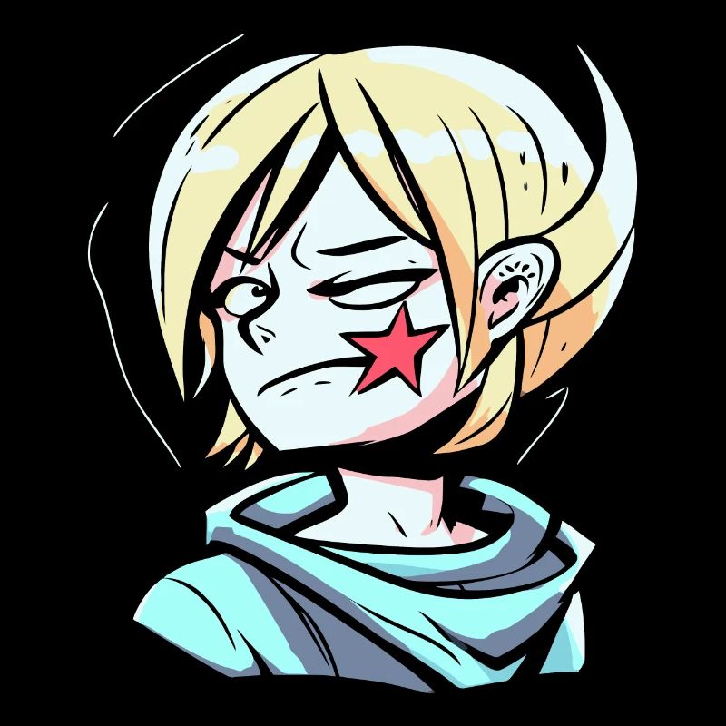 Von Anime getroffen: Manga Anime Mädchen