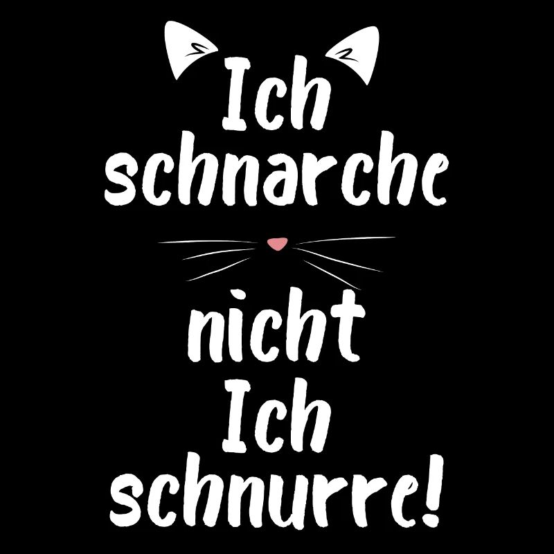 Ich schnarche nicht ich schnurre. Katzen