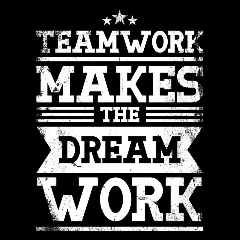 Teamwork Macht Das Traumarbeitsdesign Für Einen