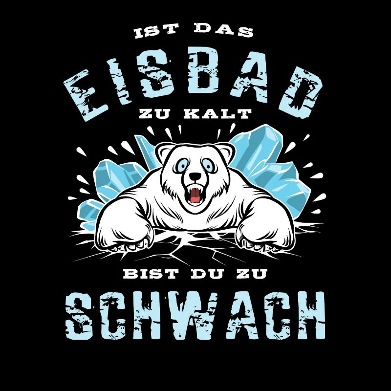 Ist das Eisbad zu kalt bist du zu schwach