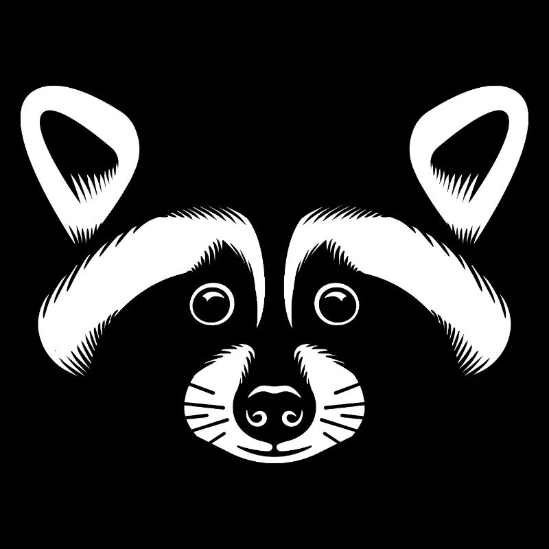 Waschbär Kostüm - Waschbrett Bauch Geschenk