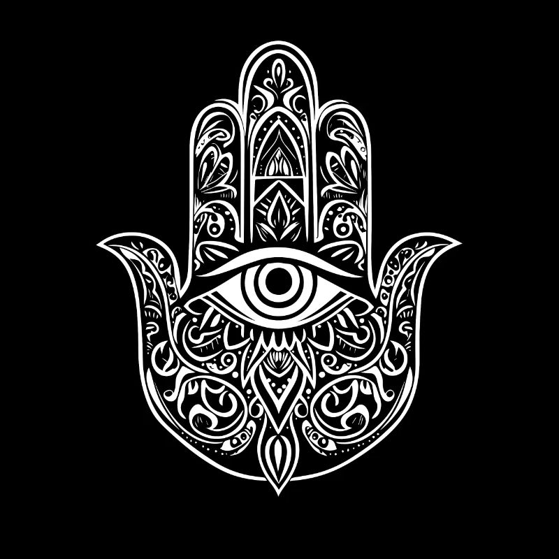 Hamsa - Main de Fatima - Protection et bénédiction
