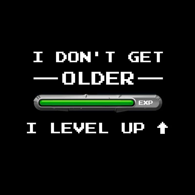 Pixelart Pixel I level up Geburtstag