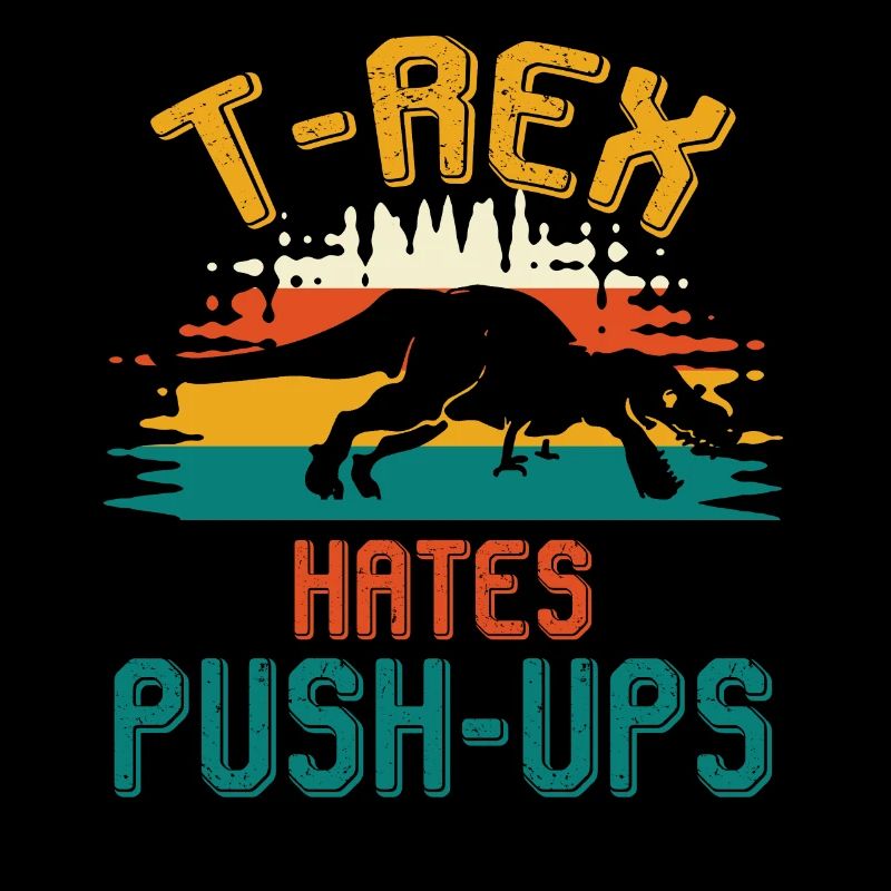 T-Rex dinosaur Dino pushups