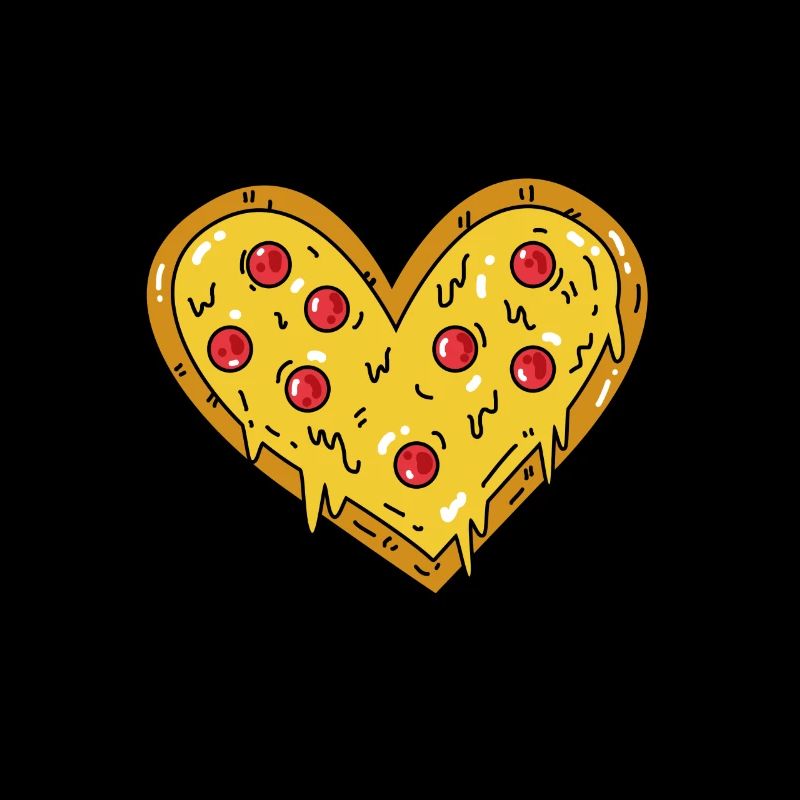 Pizza heart