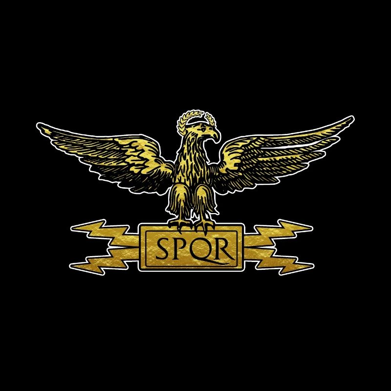 Rom Adler Jupiter Blitze SPQR