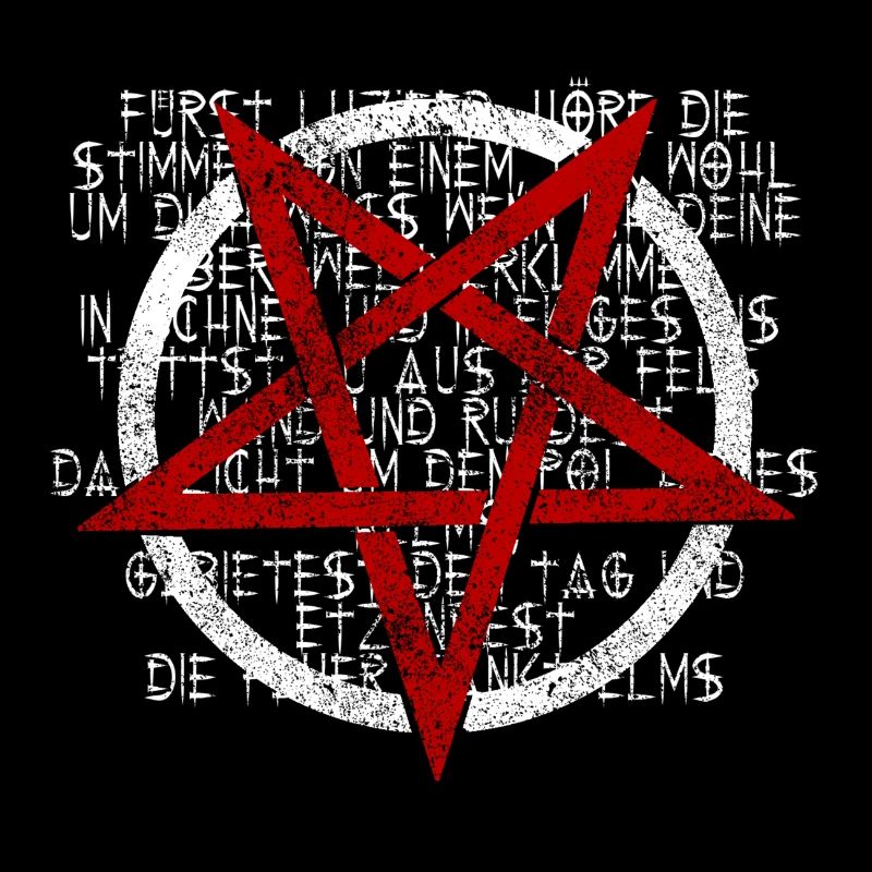 PAGAN SATAN DEVIL LUZIFER SATANIST pentagram SHI