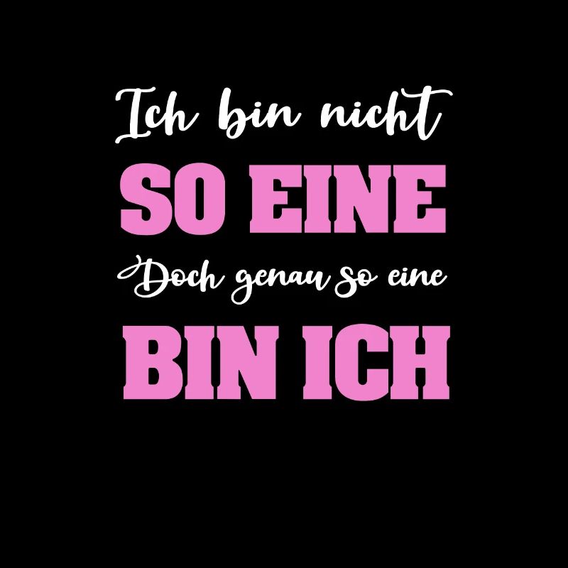 BIN NICHT SO EINE DOCH GENAU SO EINE BIN ICH RAP