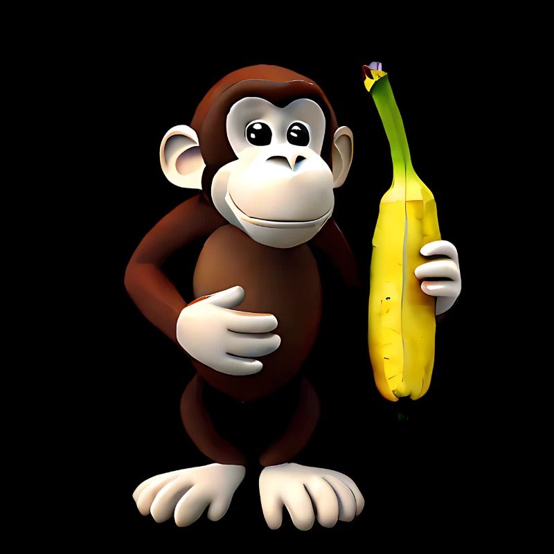 Singe bananier