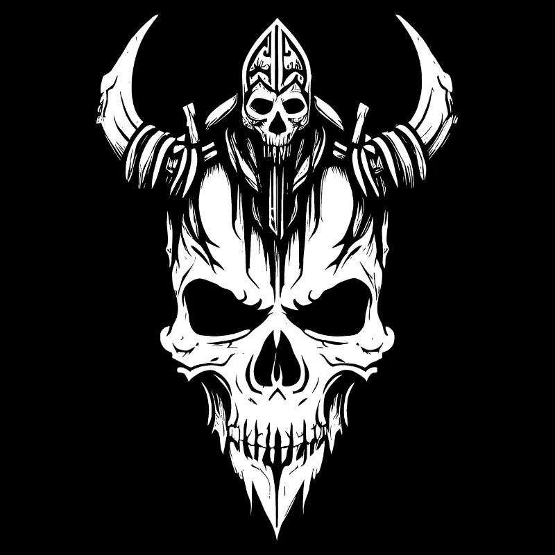 Viking Skull