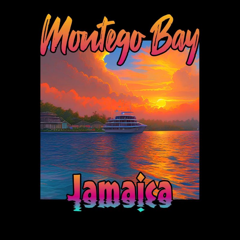 Coucher de soleil à Montego Bay, Jamaïque