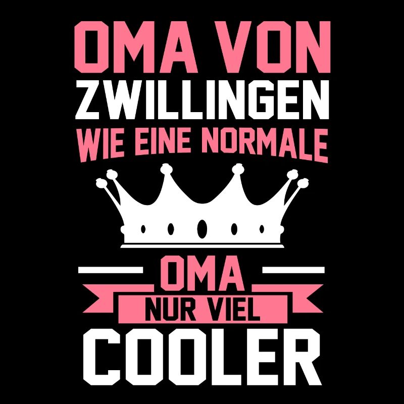 Oma Zwillinge Großmutter Geschenk