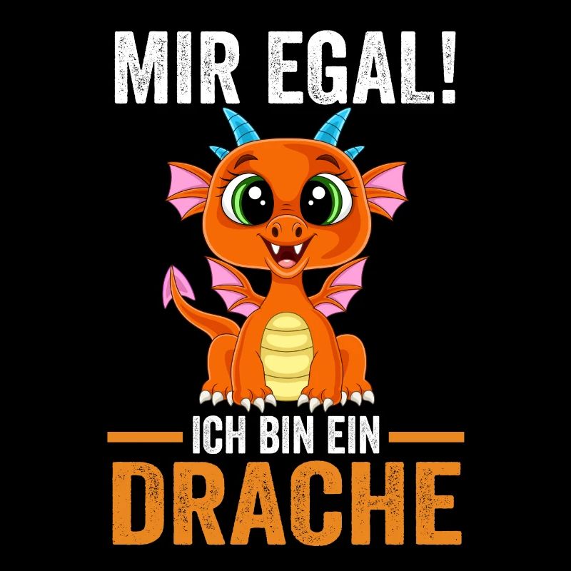 Drachen Mir egal ich bin ein Drache
