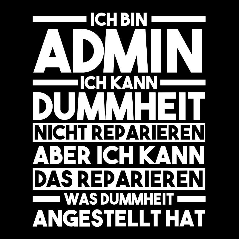 Informatiker Programmierer Admin Administrator