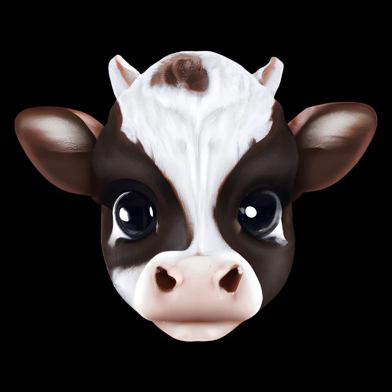 Mignon visage de vache - Ferme