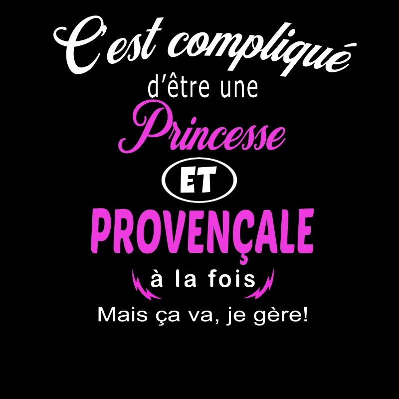 c'est compliqué princesse et Provençale