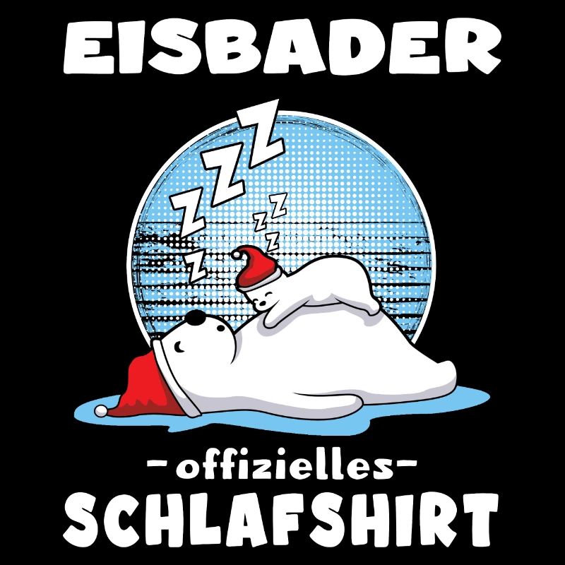Eisbader Eisbär Winterschwimmen Winterschlaf