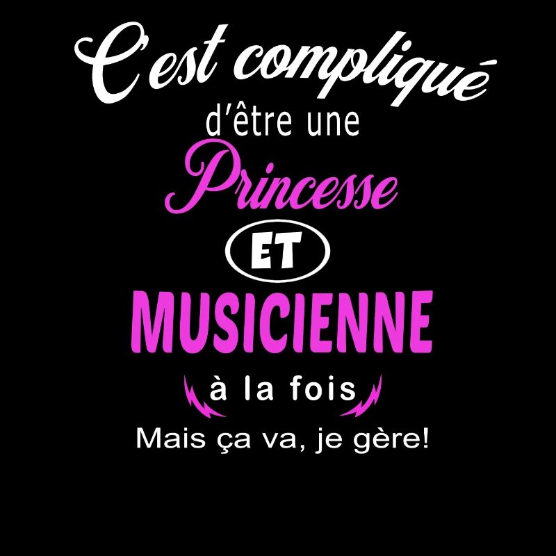 c'est compliqué princesse et musicienne