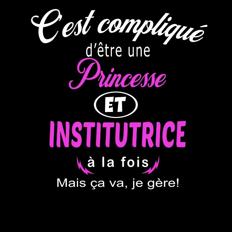 c'est compliqué princesse et institutrice