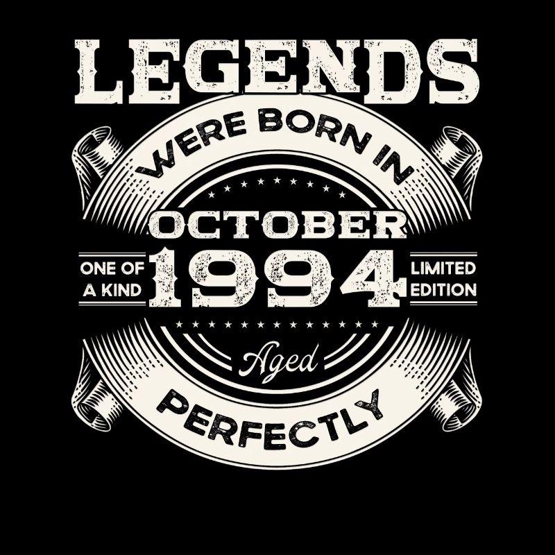October Vintage 1994 29th Birthday Gift