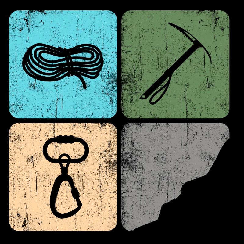 Klettern Bergsteiger Bergfex Eispickel