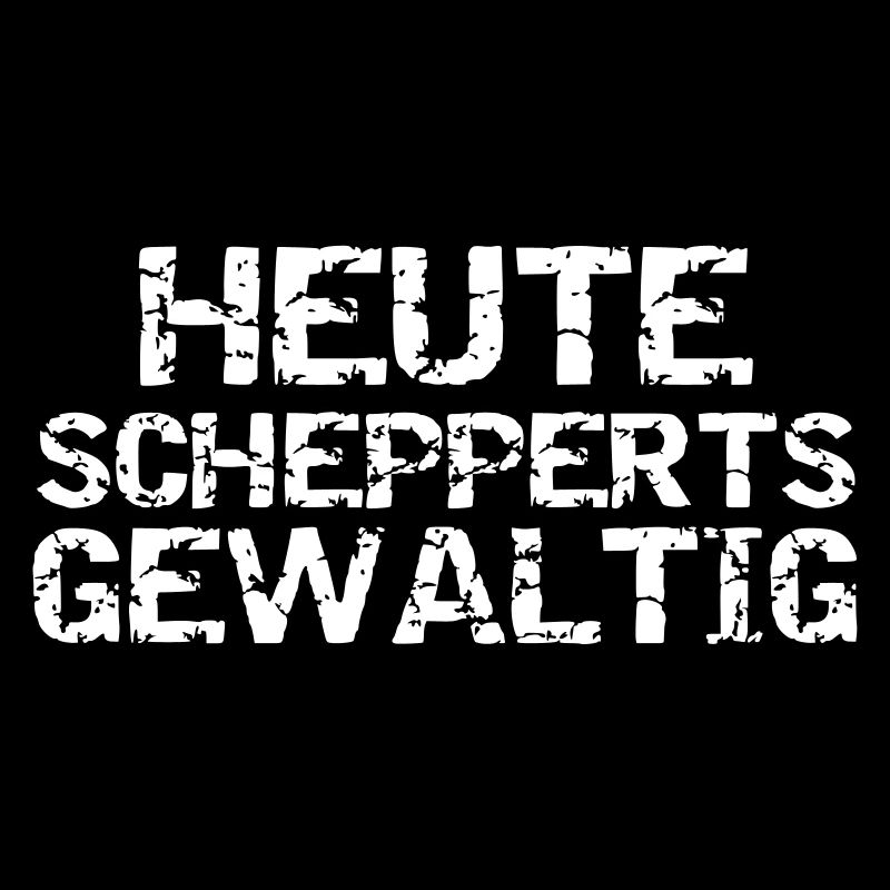Heute schepperts gewaltig Polterabend