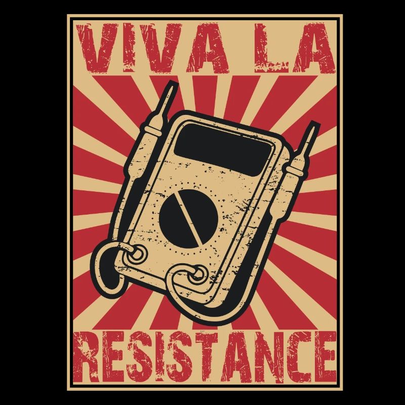 Electronics Multimeter Viva La Resistance Proverbs