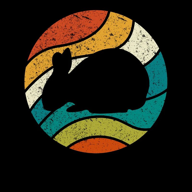 Retro Vintage Rabbit Rabbit