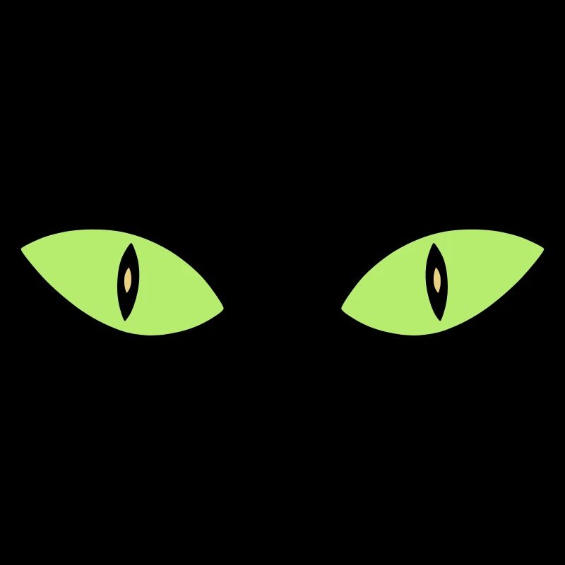 ★ Couleurs de conception modifiables ★ Deux yeux de chat