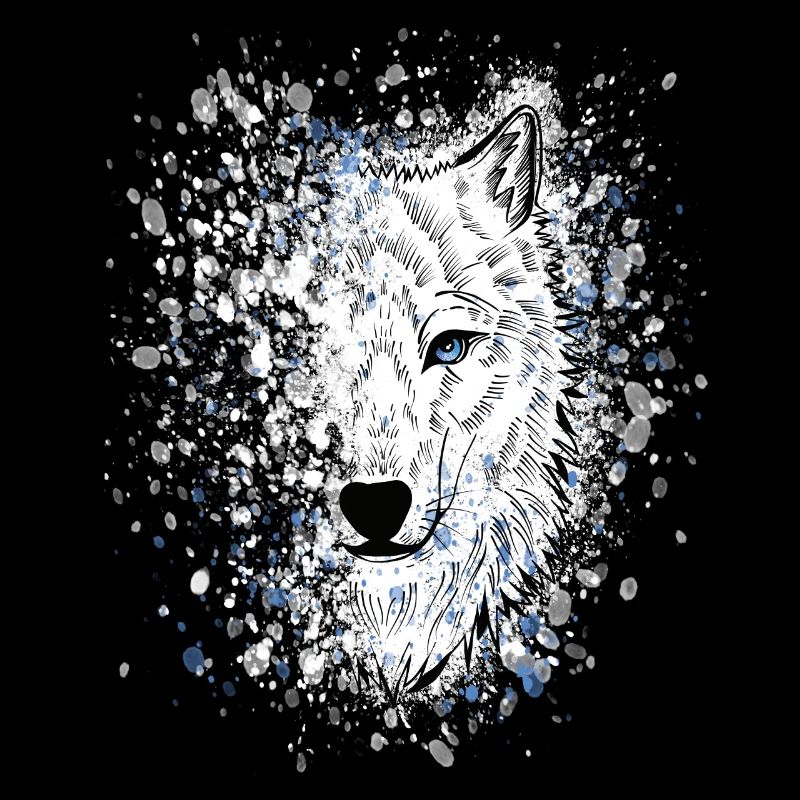 Polarwolf Weißer Wolf