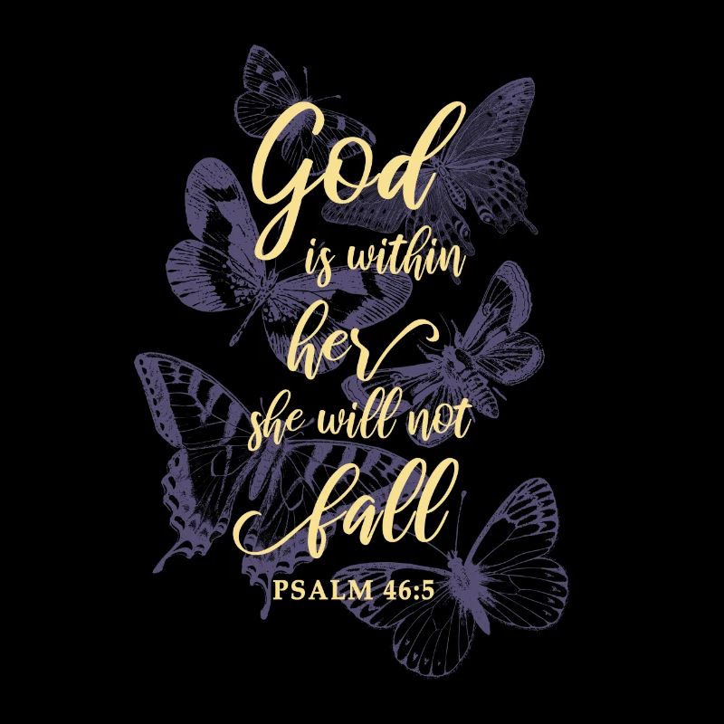 Papillons verset biblique chrétien