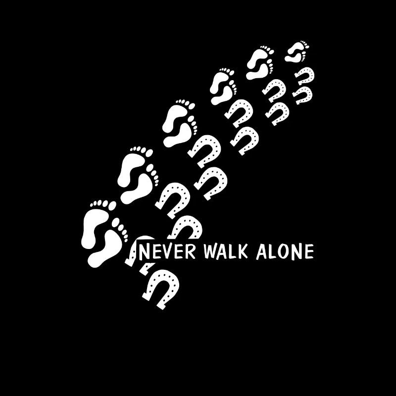 never walk alone pferd