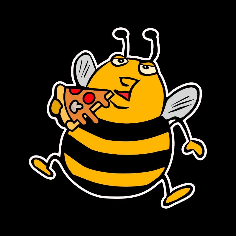 Big fat bee pizza