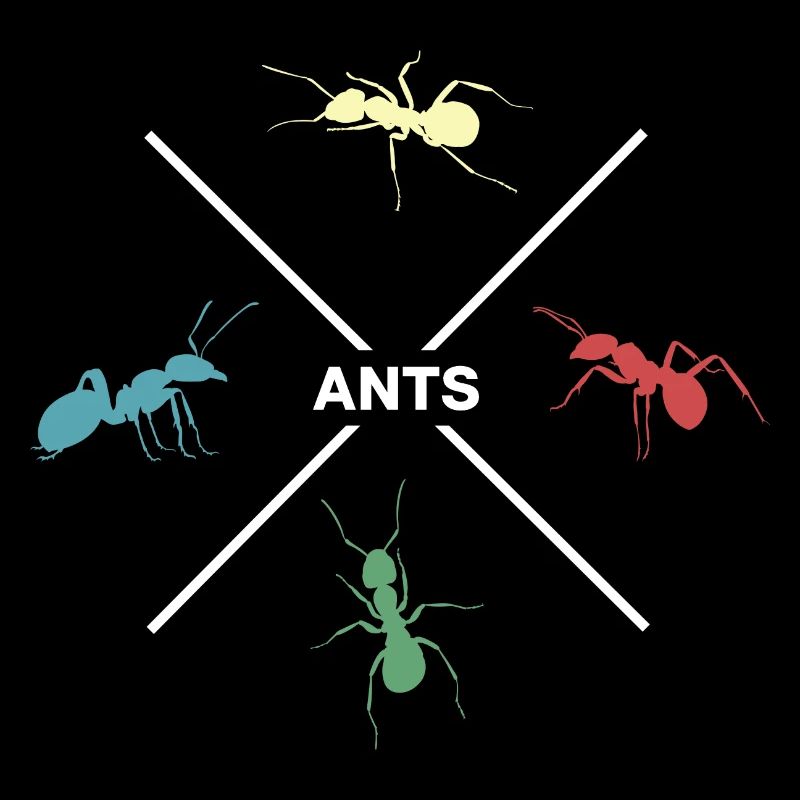 Fourmi ma colonie de fourmis « rétro-ant »
