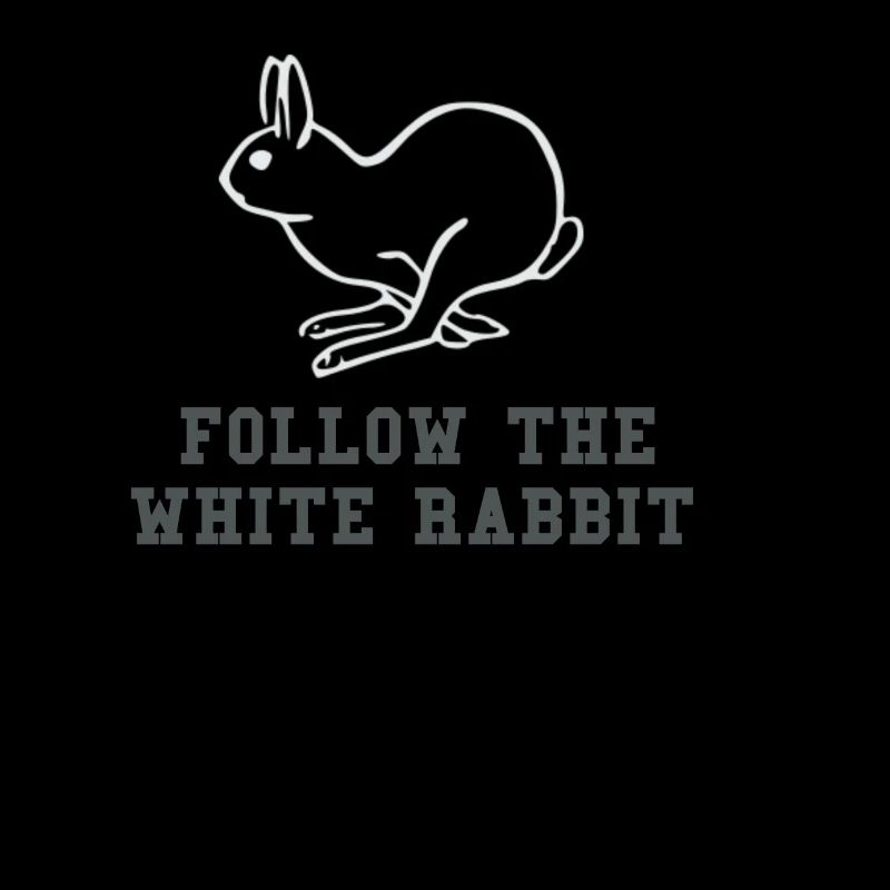 Follow the white rabbit