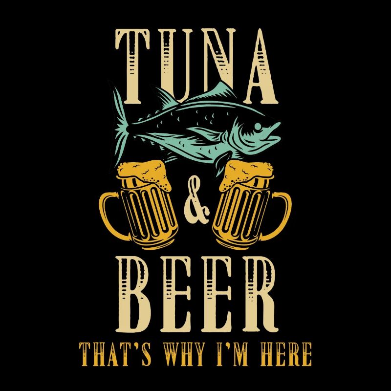 Thon et bière disant