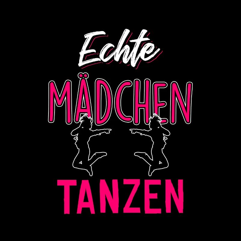 Echte Mädchen tanzen
